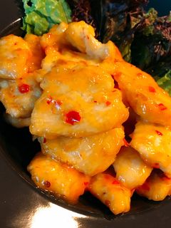 鶏胸肉のスイートチリマヨ炒め-レシピのメイン写真