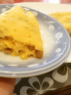 納豆オムレツ-レシピのメイン写真