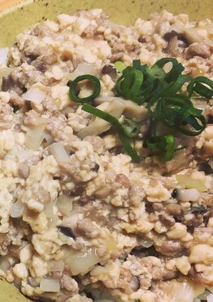 お手軽ヘルシー・豆腐丼-レシピのメイン写真