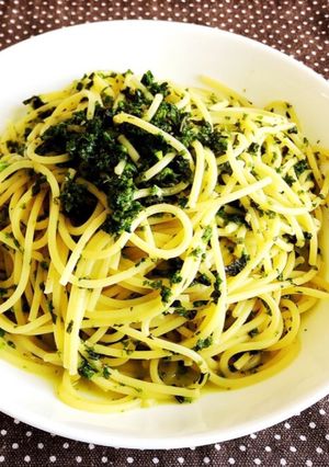 【パセリ消費にも】スパゲティ・ヴェルデ-レシピのメイン写真