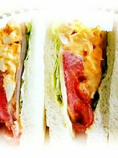 レタスパリパリ・ミックスサンドウイッチ-レシピのメイン写真
