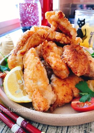 炭酸水で柔らか！鶏胸肉のマヨ唐揚げ-レシピのメイン写真