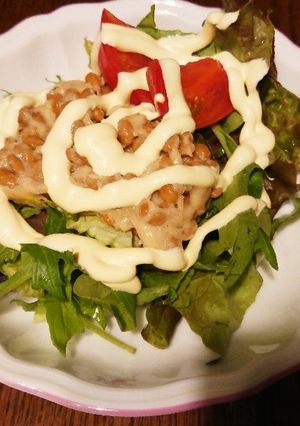 納豆サラダ-レシピのメイン写真