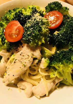 鶏肉とブロッコリー☆チーズソースパスタ-レシピのメイン写真
