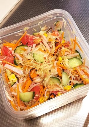 野菜 たっぷり 元気 サラダ-レシピのメイン写真