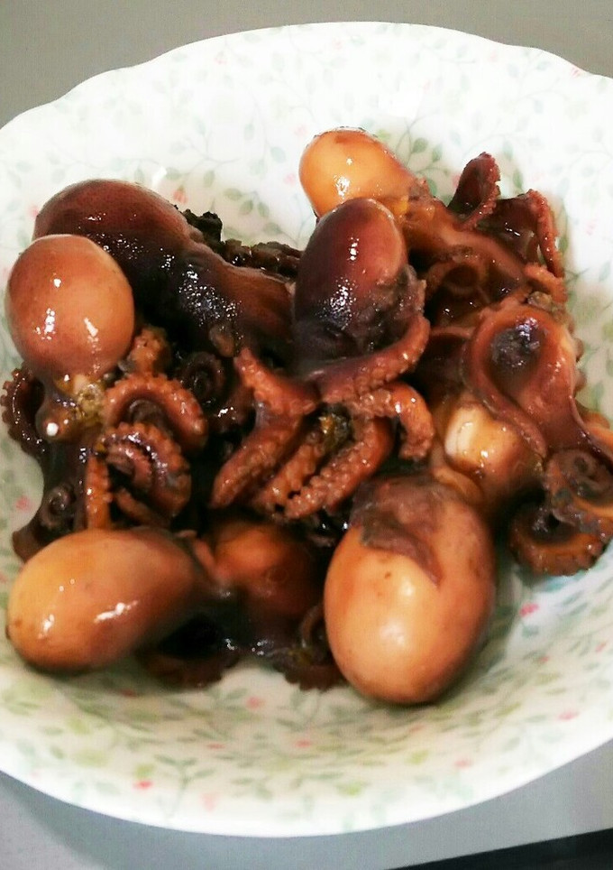 イイダコの煮付け-レシピのメイン写真
