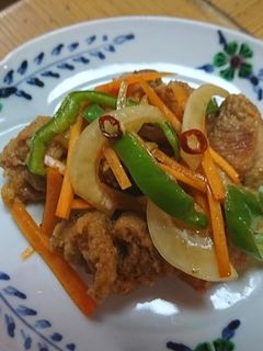 鶏もも肉の南蛮漬け 甘くない簡単比率-レシピのメイン写真