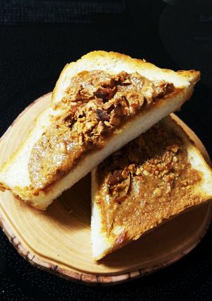 美味!きな粉とバターとキビ砂糖のトースト-レシピのメイン写真