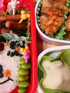 幼稚園のお弁当第3弾♪ミッキー!!-レシピのメイン写真