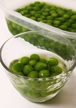 簡単手軽!白だしで★グリンピースひすい煮-レシピのメイン写真