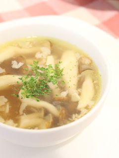 あさりとしめじのコンソメスープ-レシピのメイン写真