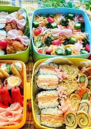 2018 運動会 遠足 お弁当-レシピのメイン写真
