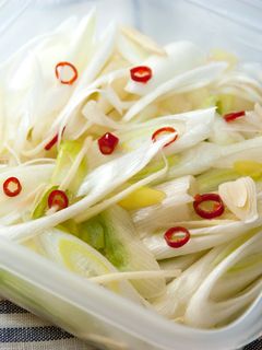 常備菜・作り置きおかず 長ねぎ浅漬け-レシピのメイン写真