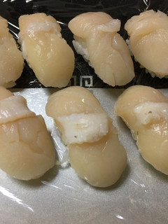 こだわりホタテ握り-レシピのメイン写真
