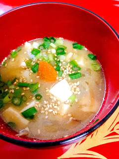 うちの豚汁(肉なしけんちん汁でも美味)-レシピのメイン写真