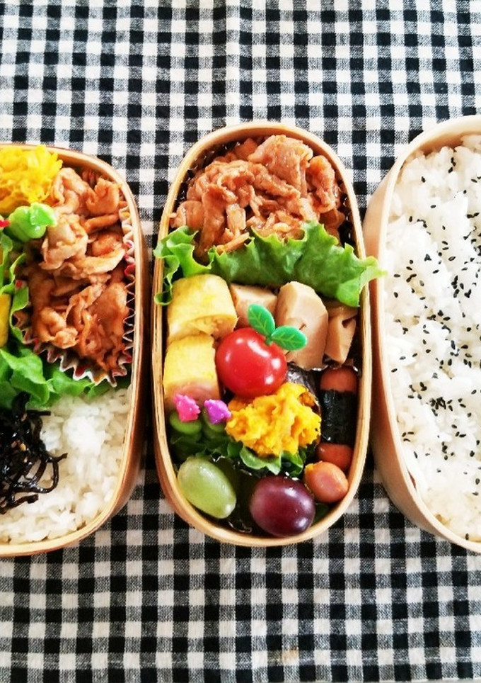 男子学生、会社員の私弁当②-レシピのメイン写真