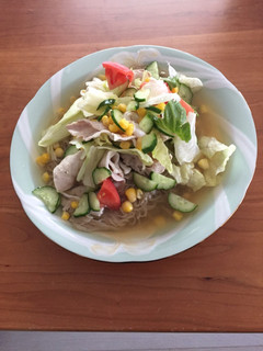 豚しゃぶサラダ冷麺-レシピのメイン写真