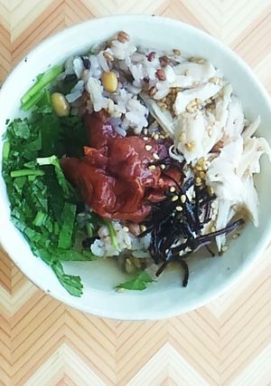 バーリーマックスご飯の鶏だし茶漬け-レシピのメイン写真