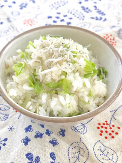しろ菜のモグモグ混ぜご飯-レシピのメイン写真