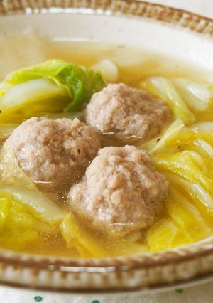 白菜と肉団子のトロトロ煮♪-レシピのメイン写真