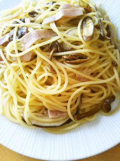 乾燥きのこを使った和風パスタ-レシピのメイン写真