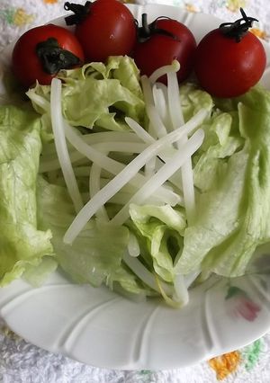 レタスともやしのサラダ-レシピのメイン写真