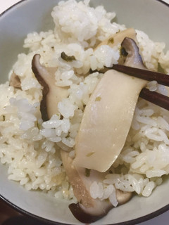 松茸風ご飯-レシピのメイン写真