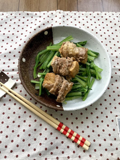 炊飯器で簡単♪豚肉の厚揚巻き-レシピのメイン写真