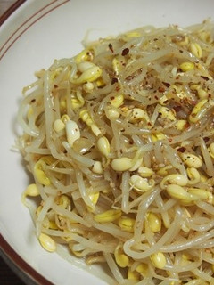 濃厚な香り!やみつき豆もやしのナムル-レシピのメイン写真