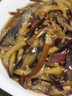 やみつき!ゴマ油香るナスのきんぴら-レシピのメイン写真