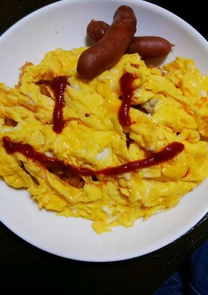 にこにこオムライス-レシピのメイン写真
