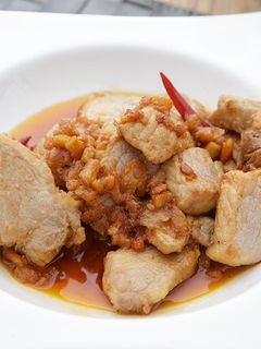 アンダルシア風豚ロース肉のアヒージョ-レシピのメイン写真