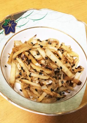 超簡単★大根の皮きんぴら-レシピのメイン写真