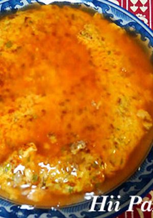 中華風オムレツ豆腐 簡単甘酢あん-レシピのメイン写真