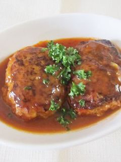 お豆腐煮込みハンバーグ-レシピのメイン写真