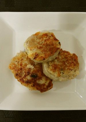 母直伝☆れんこんの肉乗せ焼き-レシピのメイン写真