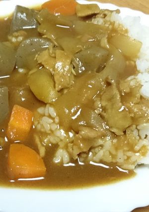 こんにゃく入り♡豚肉カレー-レシピのメイン写真