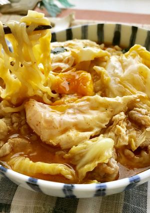 旨さ爆発！熱々辛ラーメン-レシピのメイン写真