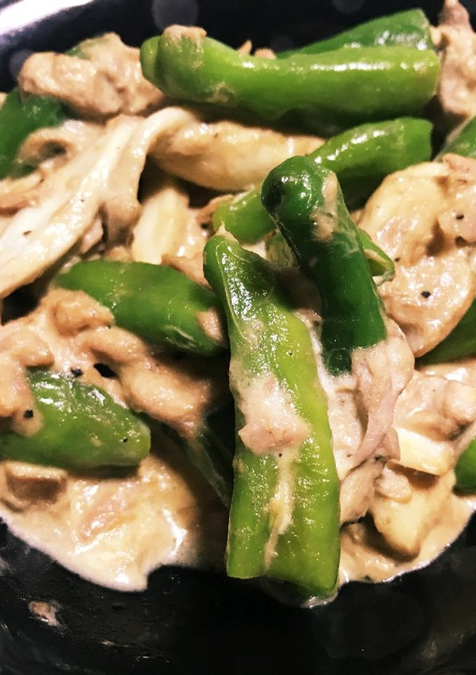 簡単！ししとうとエリンギのマヨ醤油炒め-レシピのメイン写真