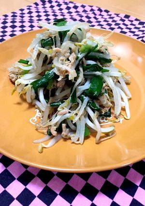 節約レシピ!にらもやシーチキン-レシピのメイン写真