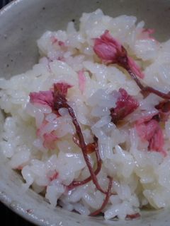 桜おこわ-レシピのメイン写真