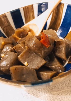 味が染みたピリ辛こんにゃく-レシピのメイン写真