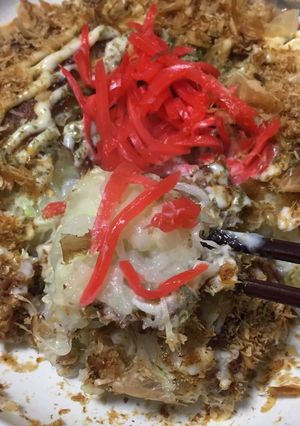 白滝お好み焼-レシピのメイン写真