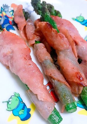 生ハムアスパラ揚げ-レシピのメイン写真