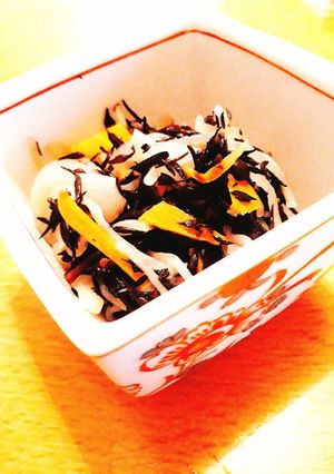 ひじき白滝の煮物-レシピのメイン写真