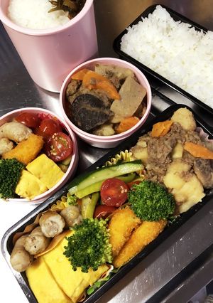 高校生お弁当！！！！-レシピのメイン写真