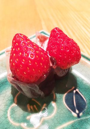 ライスペーパーで、スイーツ寿司♡-レシピのメイン写真