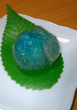 あじさい葛餅-レシピのメイン写真