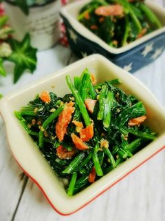 5分で簡単!ほうれん草と鮭のゴママヨ和え-レシピのメイン写真