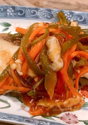 鱈の野菜あんかけ-レシピのメイン写真